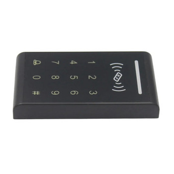 Backlight Touch 125khz RFID карта за контрол на достъпа клавиатура EM Card Reader Door Lock отваряне wiegand 26 входа Proximity Card Reader