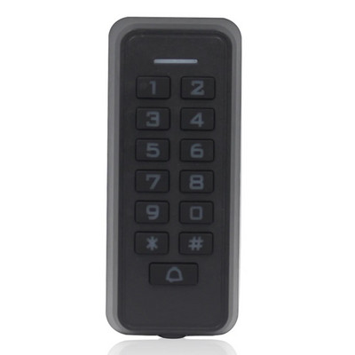 2000 kasutajat veekindel taustvalgustuse klaviatuur Pääsukontroller RFID 125KHz iseseisev juurdepääsukontrollisüsteem Wiegand 26 väljundiga