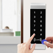 RFID 125khz savrupa skārientastatūra fona apgaismojuma piekļuves kontrole šaura izmēra durvju rāmis 1000 lietotāja piekļuves kontrolieris Wiegand 26