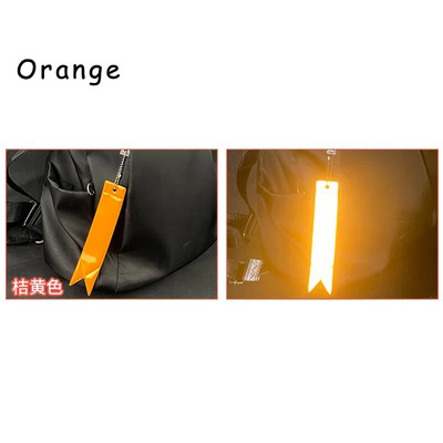 Saugus šviesą atspindintis raktų pakabukas krepšiui kuprinės pakabukas juostelės papuošalai atšvaitai daiktams Suaugusieji Vaikai Nakties saugos priedai