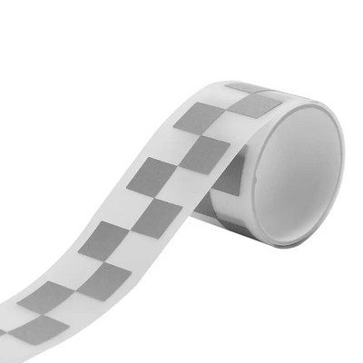 100x3cm PET Reflective Material Tape Αυτοκόλλητο για Ασφάλεια Αθλητικά Ποδηλασία Ανακλαστικά Ρούχα DIY Sewing Crafts Reflective Sticker