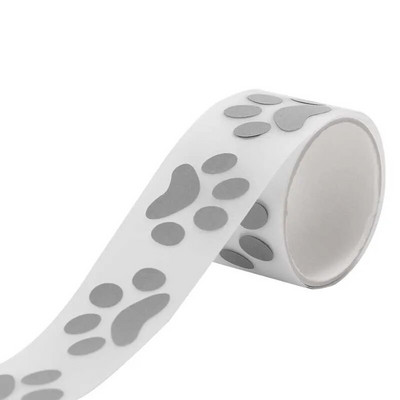 100x3cm PET Reflective Material Tape Αυτοκόλλητο για Ασφάλεια Αθλητικά Ποδηλασία Ανακλαστικά Ρούχα DIY Sewing Crafts Reflective Sticker