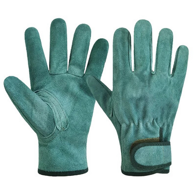 Cowhide Men's Protective Gloves for Outdoor Work Welding Κατασκευή Χώρος Κηπουρικής Αντιστατικό στη φθορά Αντιολισθητική θερμομόνωση