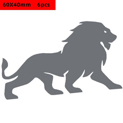 6 tk armas koer kass loomad soojust ülekandv helkurteip kleebis PET vinüülkile hõbedane triikraud riietel öise liiklusohutuse tagamiseks