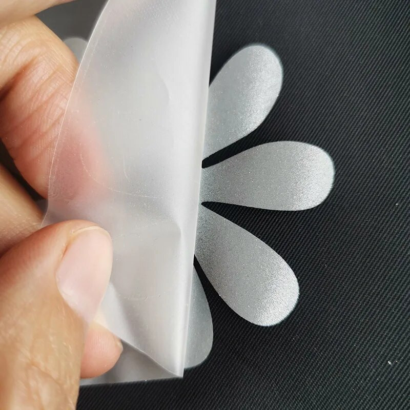 6 tk armas koer kass loomad soojust ülekandv helkurteip kleebis PET vinüülkile hõbedane triikraud riietel öise liiklusohutuse tagamiseks