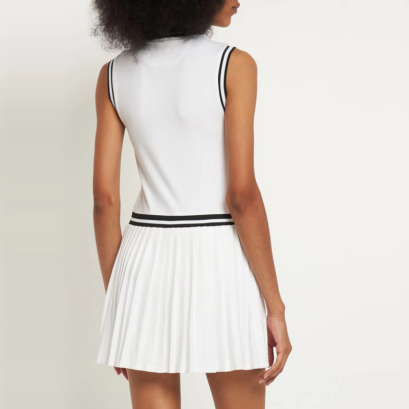 Sean Tsing® Αθλητικά φορέματα γκολφ τένις με σορτς Γυναικείο αμάνικο φόρεμα Αθλητική προπόνηση Pickleball Badminton Volleyball