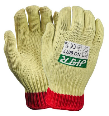 Работни ръкавици от арамидни влакна Огнеупорни ръкавици от петна от стомана Месарски кухненски стъклени предпазни ръкавици против порязване