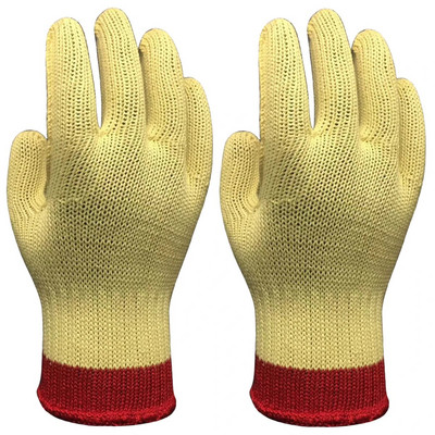 Γάντι εργασίας Aramid Fiber Stain Steel Fire Fire Butcher Glass Handling Anti Cut Safety Gande