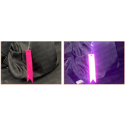 Ανακλαστικό μπρελόκ για τσάντες Σακίδιο πλάτης Κρεμαστό λουράκι στολίδια Παιδικά ανακλαστήρες ασφαλείας για πράγματα Αξεσουάρ νυχτερινής ασφάλειας 1ΤΜ