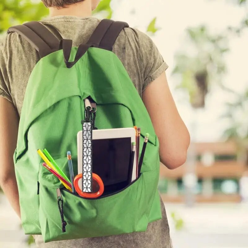 Reflektirajući privjesak za ruksak Sigurnosni reflektirajući privjesak za odjeću, privjesak za ključeve Lagani i prijenosni vanjski alat za trčanje