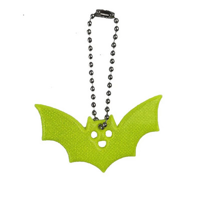 10 τμχ Halloween Bat Μικρή παγιέτα Glitter Μπρελόκ Ανακλαστική τσάντα Κρεμαστό Νυχτερινή Ιππασία Walking Bike Δώρο μπρελόκ