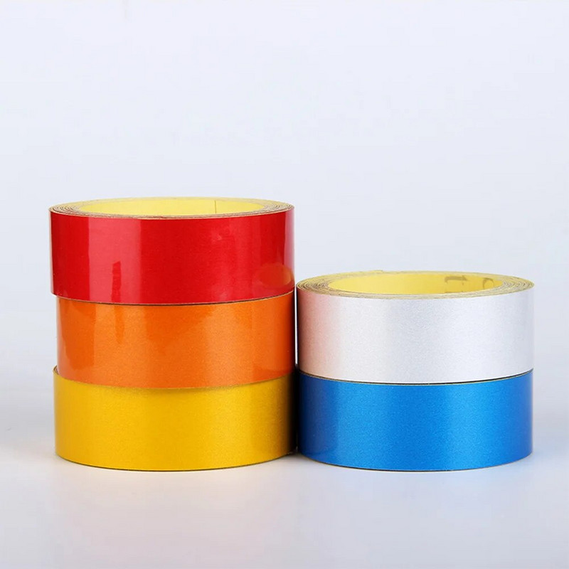 5m*2cm 1tk helkurriba lint auto mootorratta velg velg velg triip teip Kleebised dekoratiivsed punane/libe/kollane/sinine/oranž