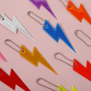 Παιδιά πολύχρωμα αντανακλαστικά μπρελόκ υψηλής ορατότητας Creative τσάντες Διακοσμητικά λωρίδας Ανακλαστήρες ασφαλείας
