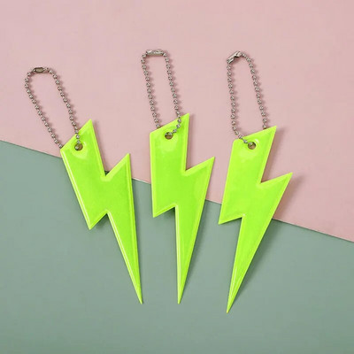 Παιδιά πολύχρωμα αντανακλαστικά μπρελόκ υψηλής ορατότητας Creative τσάντες Διακοσμητικά λωρίδας Ανακλαστήρες ασφαλείας