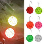 5 ks bezpečnostných reflexných prvkov pre deti, kľúčenky, štýlové reflexné vybavenie, batohy, kočíky, bundy, reflexný prívesok na kľúče pre bezpečnú cyklistiku