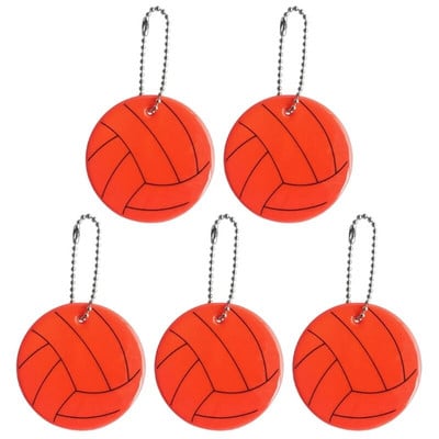 5 ks bezpečnostných reflexných prvkov pre deti, kľúčenky, štýlové reflexné vybavenie, batohy, kočíky, bundy, reflexný prívesok na kľúče pre bezpečnú cyklistiku