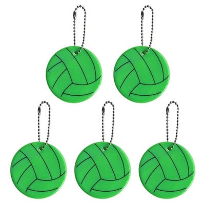 5 ks bezpečnostných reflexných prvkov pre deti, kľúčenky, štýlové reflexné vybavenie, batohy, kočíky, bundy, reflexný prívesok na kľúče pre bezpečnú cyklistiku