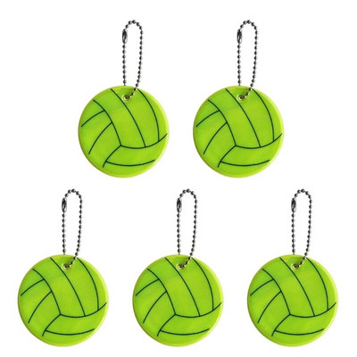 5 ks bezpečnostných reflexných prvkov pre deti, kľúčenky, štýlové reflexné vybavenie, batohy, kočíky, bundy, reflexný prívesok na kľúče pre bezpečnú cyklistiku