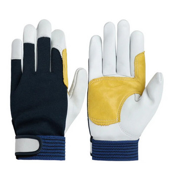 Работни ръкавици Защитни ръкавици от овча кожа Защитно облекло за шофьори Защитни работници Ръкавици за заваряване Ремонтни защитни ръкавици 1 чифт