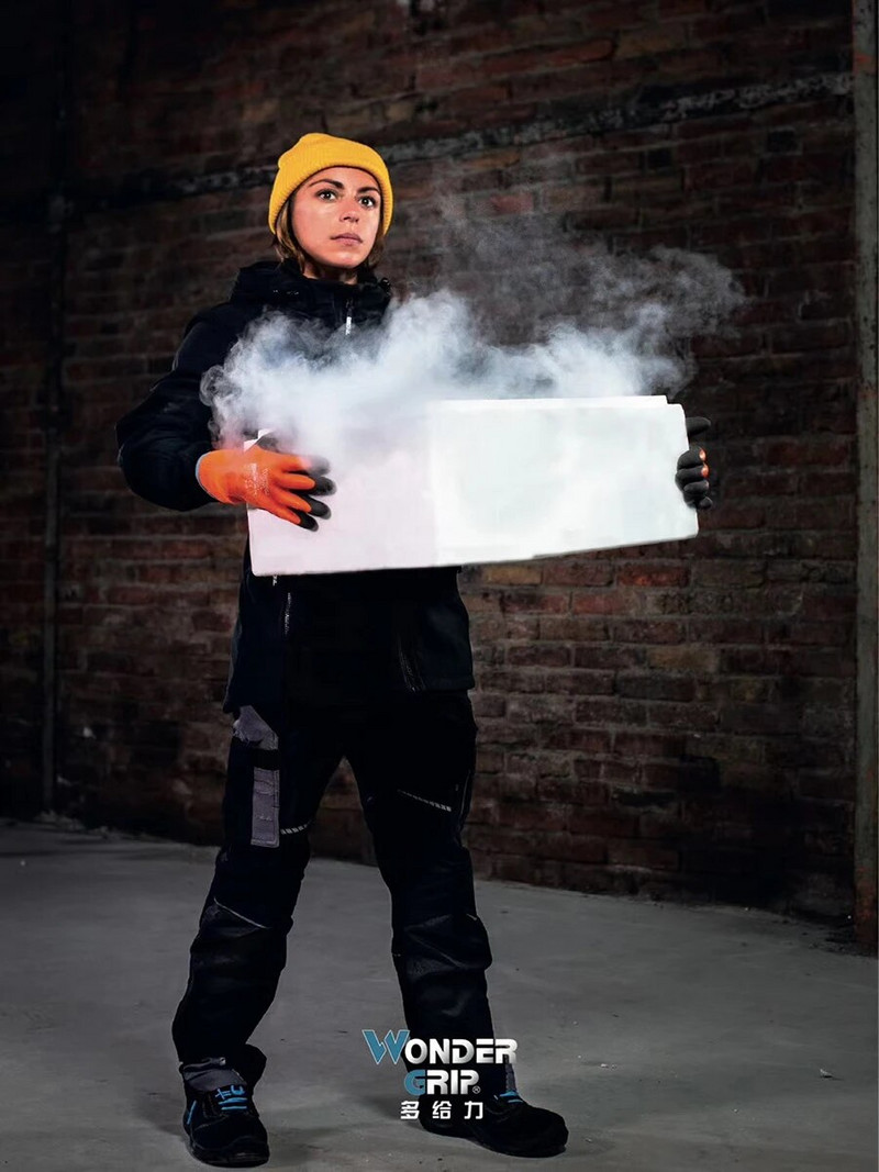 -30`C Freeze Flex Garden Θερμό γάντι ασφαλείας Ακρυλικό θερμικό αδιάβροχο γάντι με νύχια Αντικρύο ανθεκτικό γάντι εργασίας για το χειμώνα