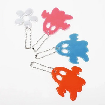 13Pcs Mix Color Little Star Heart Charm Τσάντα Κοσμήματα Αξεσουάρ Ανακλαστικά μπρελόκ κρεμάστρα μπρελόκ για παιδιά Γυναικεία χρήση ασφαλείας