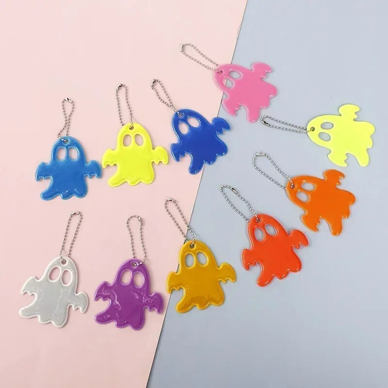 13Pcs Mix Color Little Star Heart Charm Torba Nakit Dodaci Reflektirajući privjesak za ključeve Vješalica Privjesci za djecu Žene Sigurnost Upotreba