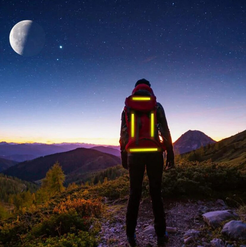 1cmx8m/rulli helkurkleebised Riba MTB jalgratta kleeplindiga helkuri kleebis