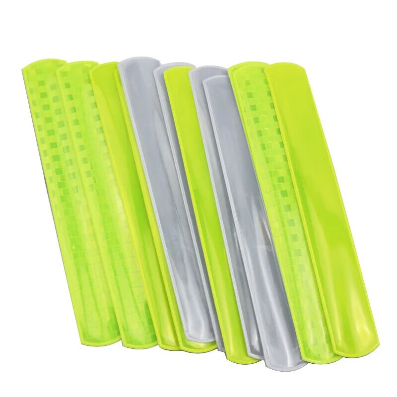 2tk Jalgratta helkurribad Turvapükste jalad Lipsu rihm helkurmaterjal Teip Liiklusohutus Vihmamantel helkurteip