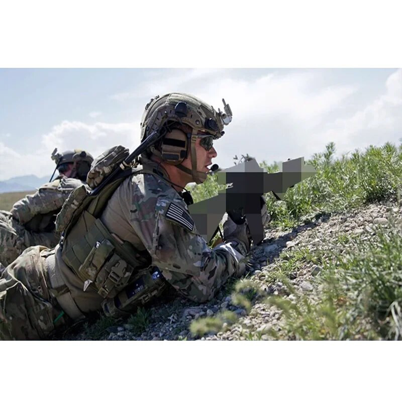 Ανδρικό στρατό των ΗΠΑ Tactical Multicam Military Combat Μαύρο μπλουζάκι μακρυμάνικο CP καμουφλάζ Airsoft πουκάμισα Ρούχα για κάμπινγκ για κυνήγι