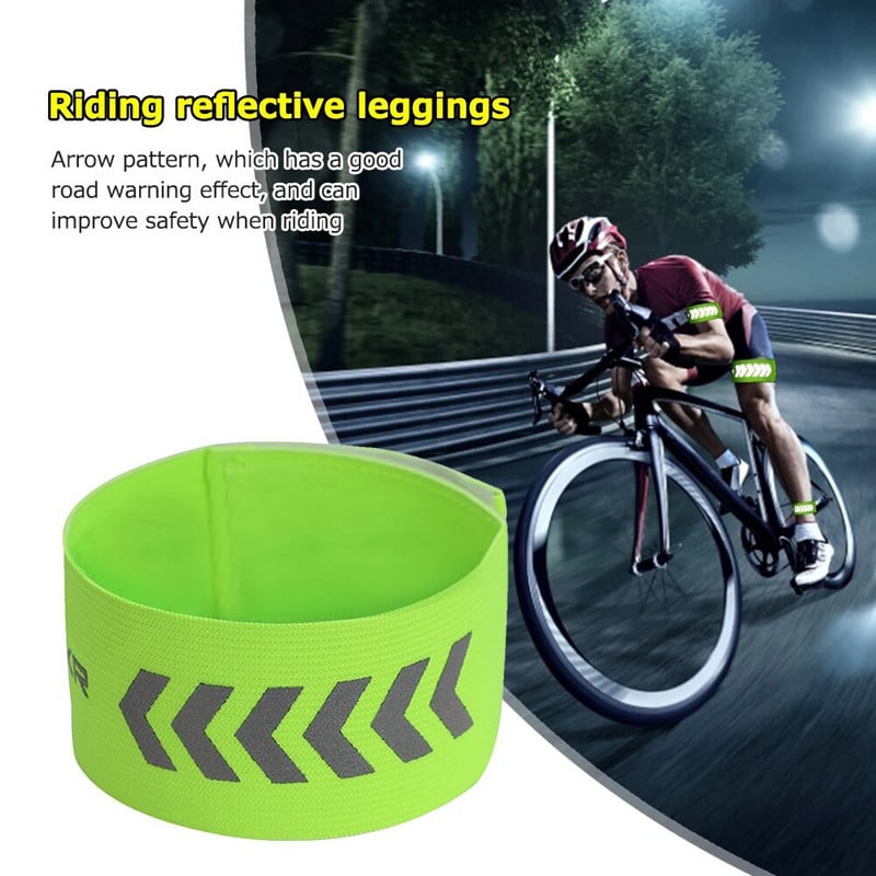 Välistingimustes kasutatavad helkurvihmad Multifunktsionaalsed käe- ja pahkluu jalgade turvarihmad jalgrattasõiduks Vastupidav reguleeritav sörkijatele, jalgratturitele, jalutajatele