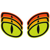 2PCs Προειδοποίηση Ασφαλείας Αυτοκόλλητο Αυτοκόλλητο Ανακλαστική Ταινία Αυτοκόλλητο Γάτας Ανακλαστικά Αυτοκόλλητα Αυτοκόλλητου Αυτοκινήτου Ανακλαστικές Λωρίδες Αυτοκίνητο Φορτηγό Μοτοσικλέτα