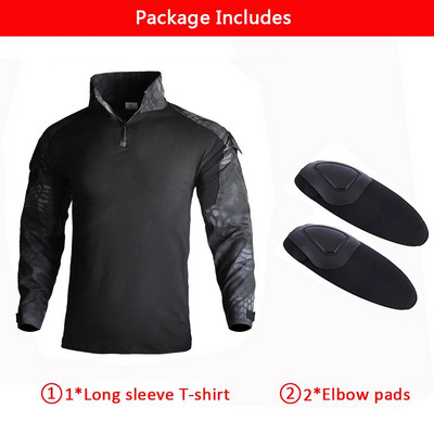 Στρατιωτικό πουκάμισο Airsoft για εξωτερικό χώρο Πουκάμισα Paintball Κυνηγετικό Πουκάμισο μάχης Πουκάμισα Tactical Army Πουκάμισα πεζοπορίας Ρούχα Camo