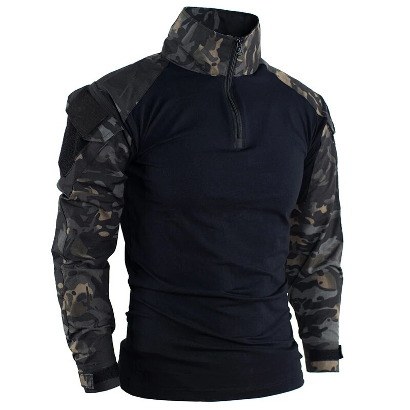 Στρατιωτικό πουκάμισο Airsoft για εξωτερικό χώρο Πουκάμισα Paintball Κυνηγετικό Πουκάμισο μάχης Πουκάμισα Tactical Army Πουκάμισα πεζοπορίας Ρούχα Camo