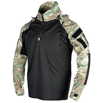 Εξοπλισμός τακτικού στρατού ανδρών Multicam Black Military Combat CP Καμουφλάζ Airsoft Caze πουκάμισα Κάμπινγκ Αναρρίχηση Ρούχα κυνηγιού