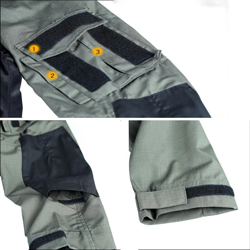 Mehed armee taktikaline varustus Multicam must sõjaline võitlus CP kamuflaaž Airsoft Caze särgid matkamine ronimine jahiriided