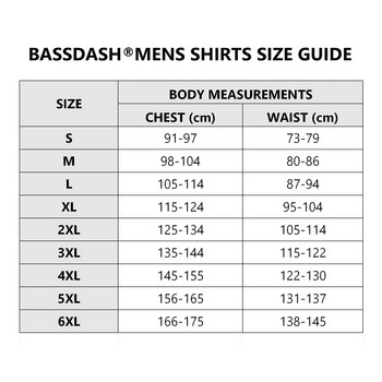 Bassdash Fishing Shirt Ανδρικό Camo Performance Long Sleeve UPF50+ For Hunting Quick Dry Tactics Outdoor Clothing FS13M