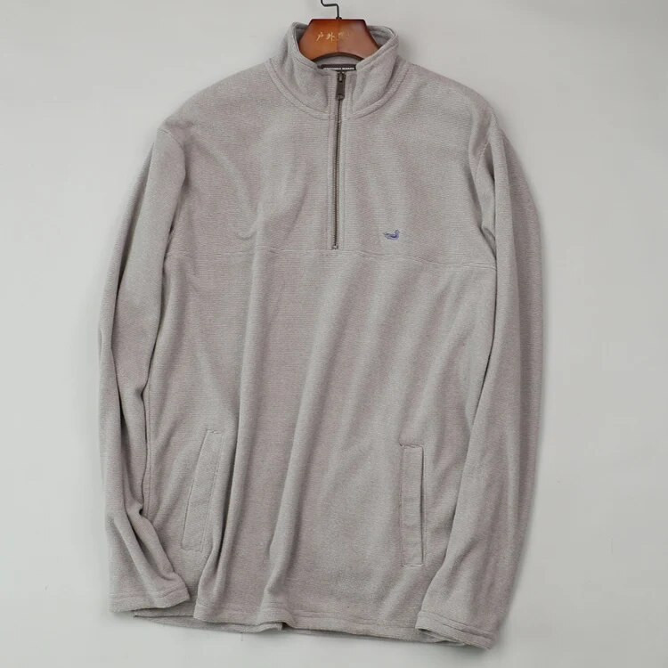 Zľava Pánsky rybársky sveter, rybárske bundy, bunda s 1/4 zipsom, pánska turistická športová teplá bunda s YKK zipsom, plus veľkosť