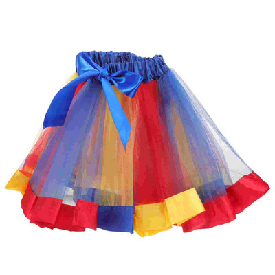 Little Girl Mesh Tutu Παιδικό φόρεμα για γυναίκες Ροζ φούστες Πολυεστερικά νήπια κορίτσια