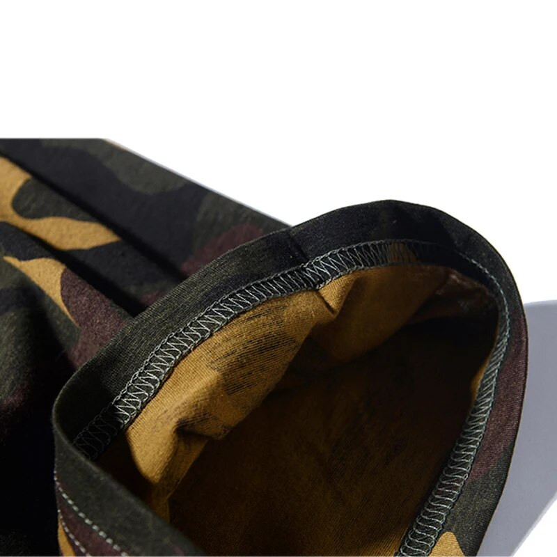 Ανδρικά κοντομάνικα καλοκαιρινά ενδύματα εκπαίδευσης κυνηγιού Anisyll Tactical T-shirt Jungle Camouflage Loose Tops