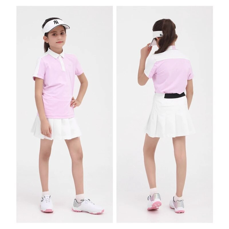 PGM Bērnu Golfa Svārki Sporta Apģērbs Meiteņu Tenisa Svārki Rudens Jauniešu A-līnijas kroku Skorts