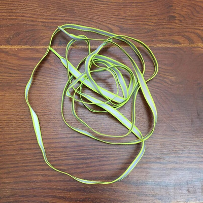 Φθορίζοντα αντανακλαστικά κορδόνια μήκους 120 cm Αθλητικά προειδοποιητικά κορδόνια πολύχρωμα