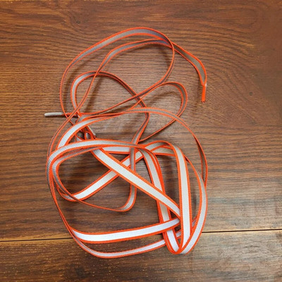 Φθορίζοντα αντανακλαστικά κορδόνια μήκους 120 cm Αθλητικά προειδοποιητικά κορδόνια πολύχρωμα