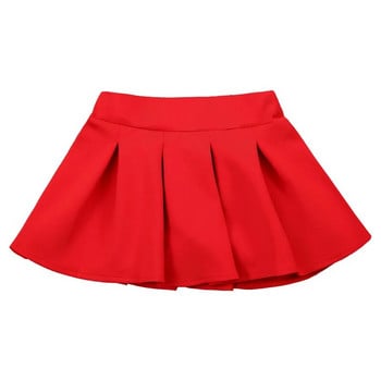 Момическа модна хип-хоп пола Червени ризи за състезание по бални танци Детски изрязан топ Танцуващ костюм Тоалети за джаз представления