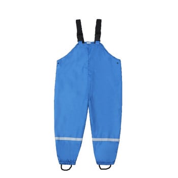Kids Boy Rain Ολόσωμο αδιάβροχο νήπιο κοριτσάκι Rain παντελόνι Outdoor Sport Jumpsuit Ρούχα με φόδρα Ανοιξιάτικο φθινόπωρο παιδικό παντελόνι