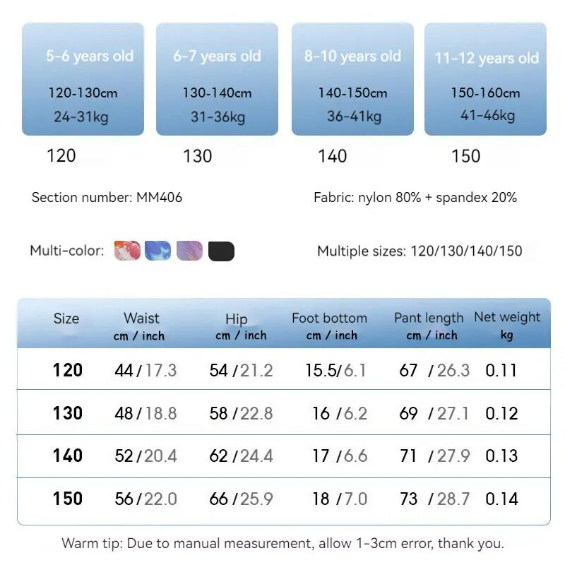 (120–150 cm) Bērnu apdruka Ātri nožūst sporta bikses Skriešana Skriešana Sporta apģērbs Meiteņu Joga Deja Vingrinājums Treniņš Fitnesa bikses