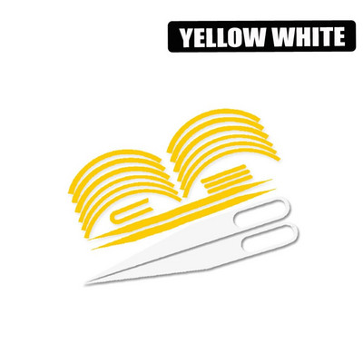 Ανακλαστική λωρίδα προειδοποίησης νυχτερινής ιππασίας για αυτοκόλλητο σκούτερ Xiaomi Mijia M365 PVC Scooter Decal Αδιάβροχες ανακλαστικές ταινίες σκούτερ