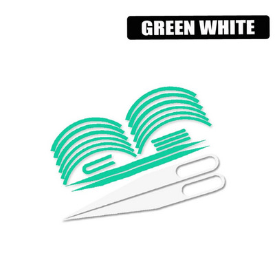 Ανακλαστική λωρίδα προειδοποίησης νυχτερινής ιππασίας για αυτοκόλλητο σκούτερ Xiaomi Mijia M365 PVC Scooter Decal Αδιάβροχες ανακλαστικές ταινίες σκούτερ