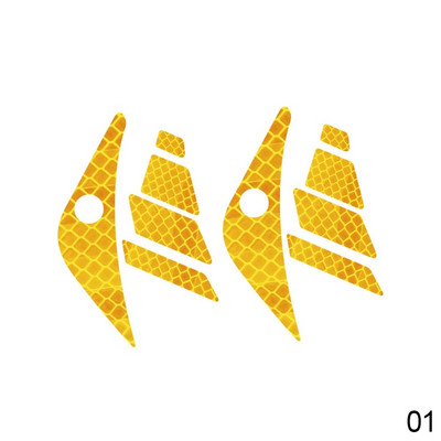 10 tk autoukse helkurkleebis Toyota RAV4 2019 2021 autoukse ohutushoiatus autouks OPEN helkurdekoratiivsed kleebised