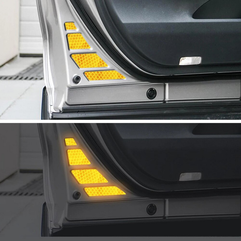 10 tk autoukse helkurkleebis Toyota RAV4 2019 2021 autoukse ohutushoiatus autouks OPEN helkurdekoratiivsed kleebised