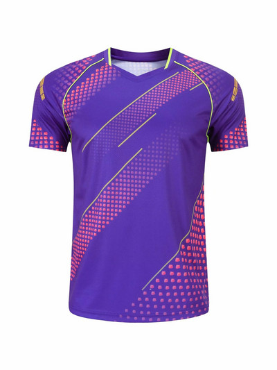 Bărbați, femei, cu uscare rapidă, respirabil, cu mânecă scurtă, cămăși de tenis de masă Îmbrăcăminte sportivă alergare fitness Top Tricouri de badminton kaos pingpong